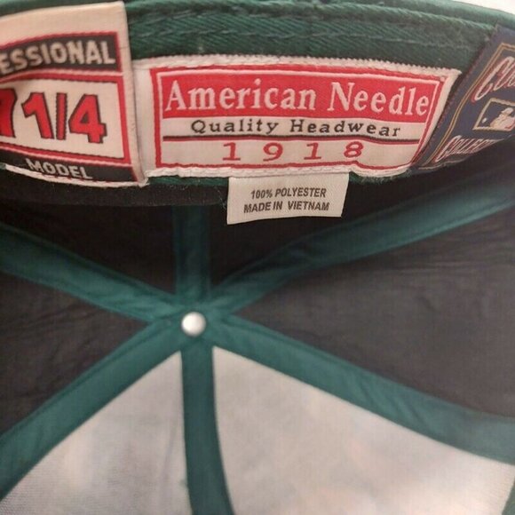 American Needle Size 7 1/4 Professional Model Oakland A's Fitted Hat Cap - Picture 10 of 10